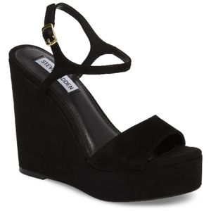 Steve Madden Suede Wedge Sandal